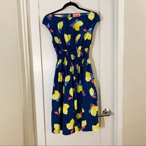 Kate Spade lemon zest blaire dress